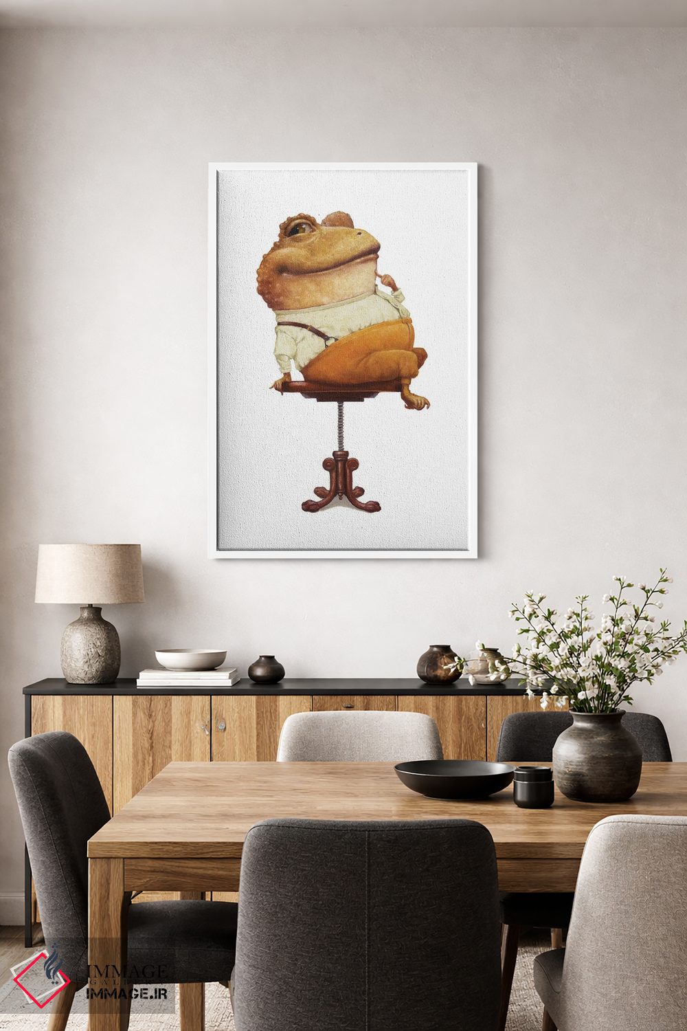 تابلو دکوراتیو قارچ قارچ نما اثر لیزا فالکن سترن - D3W