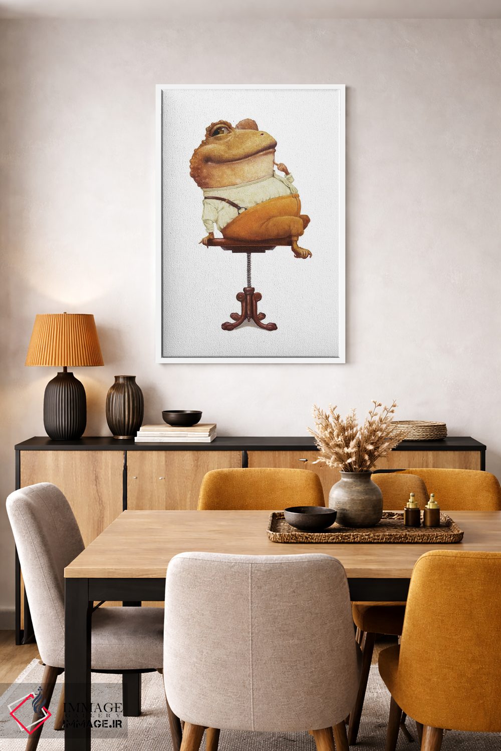 تابلو دکوراتیو قارچ قارچ نما اثر لیزا فالکن سترن - D5W