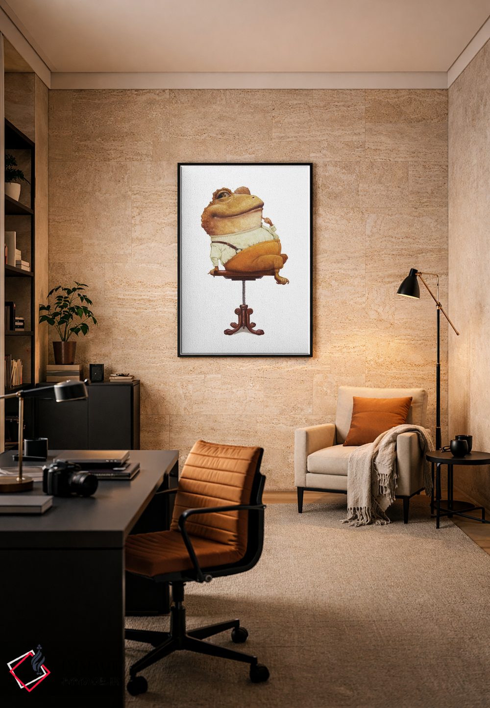 تابلو دکوراتیو قارچ قارچ نما اثر لیزا فالکن سترن - D6B