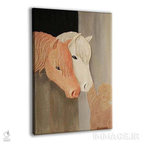 تابلو دکوراتیو دوستان اثر آلا گرانده - نمای پرسپکتیو محصول