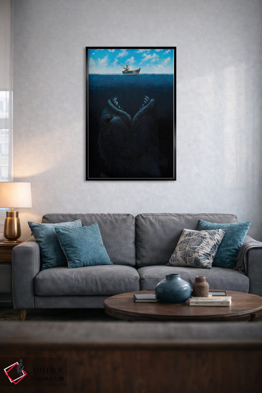 تابلو دکوراتیو صیـد روز اثر لیزا فالکن سترن - D4B