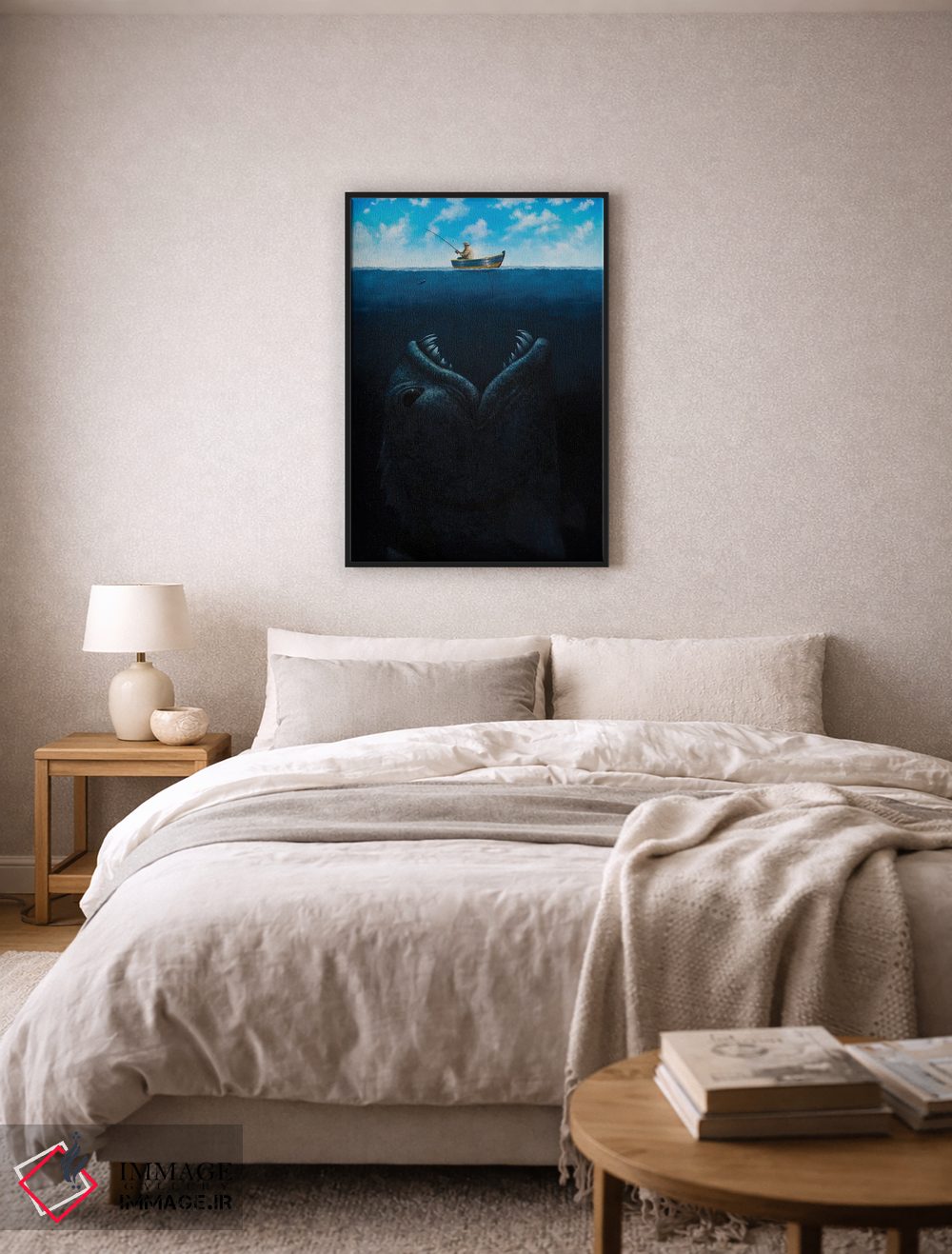 تابلو دکوراتیو صیـد روز اثر لیزا فالکن سترن - D5B