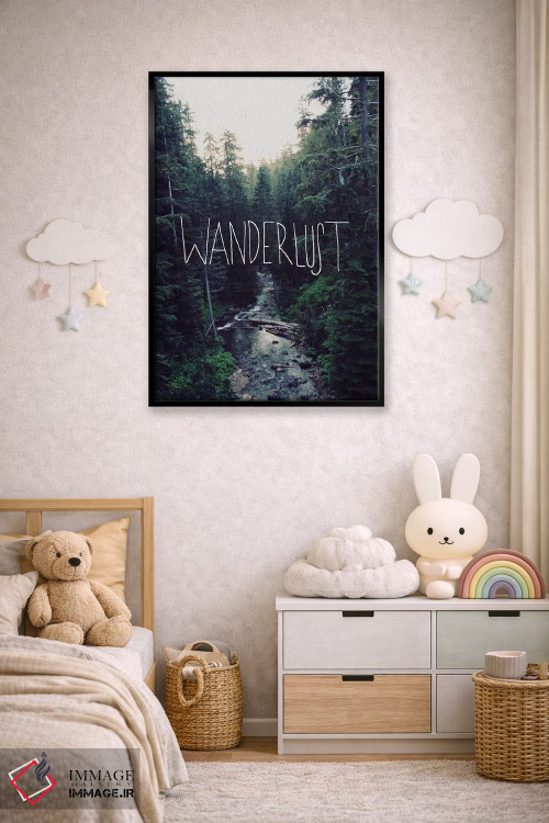 تابلو دکوراتیو آرزوی سفر، نهر رینیه اثر لیا فلورس - D5B