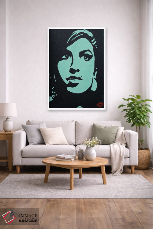 تابلو دکوراتیو امی واینهاوس اثر آلا گرانده - D1W