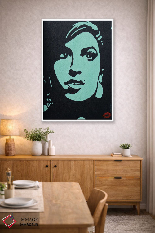 تابلو دکوراتیو امی واینهاوس اثر آلا گرانده - D3W