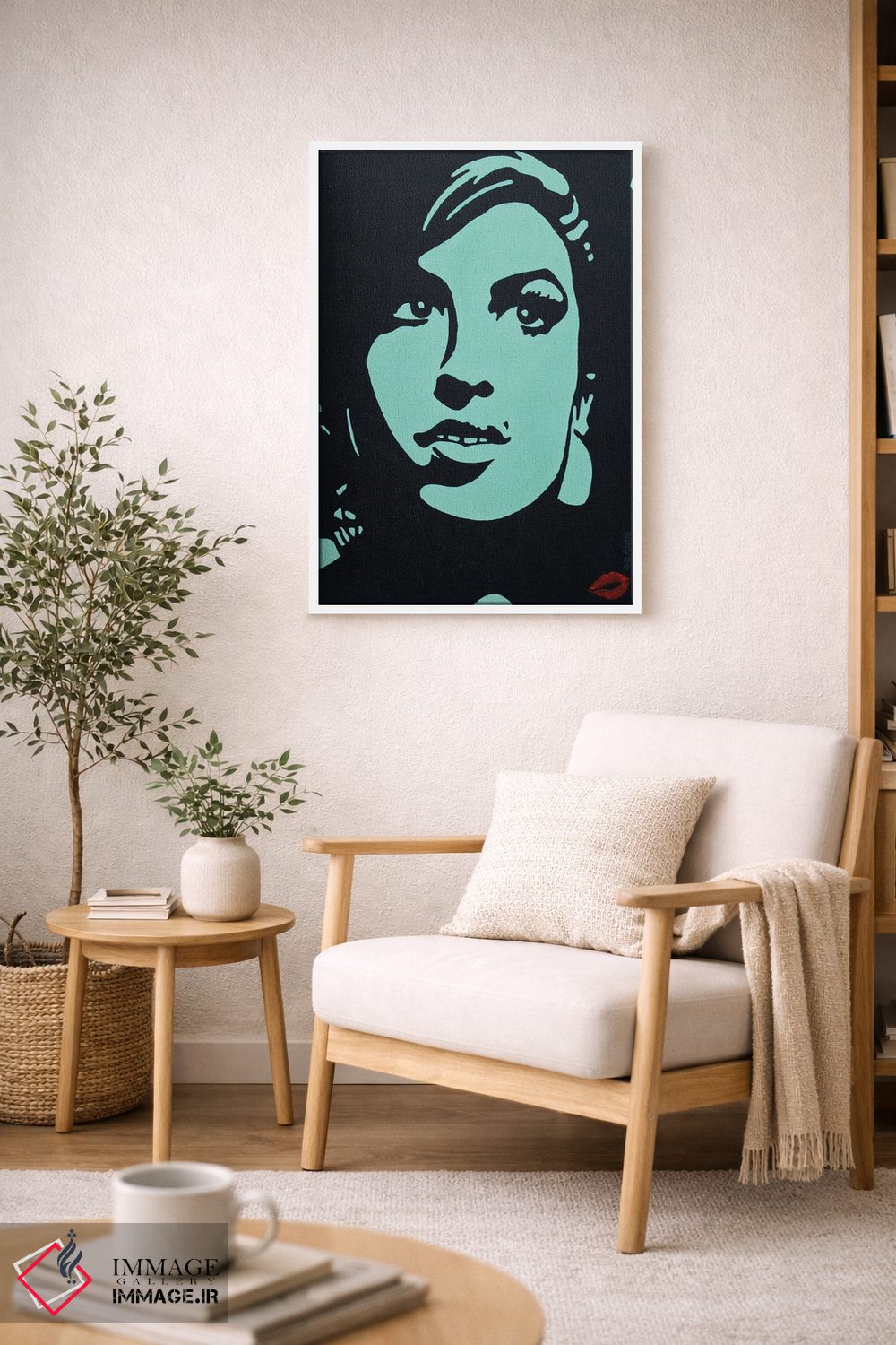 تابلو دکوراتیو امی واینهاوس اثر آلا گرانده - D5W