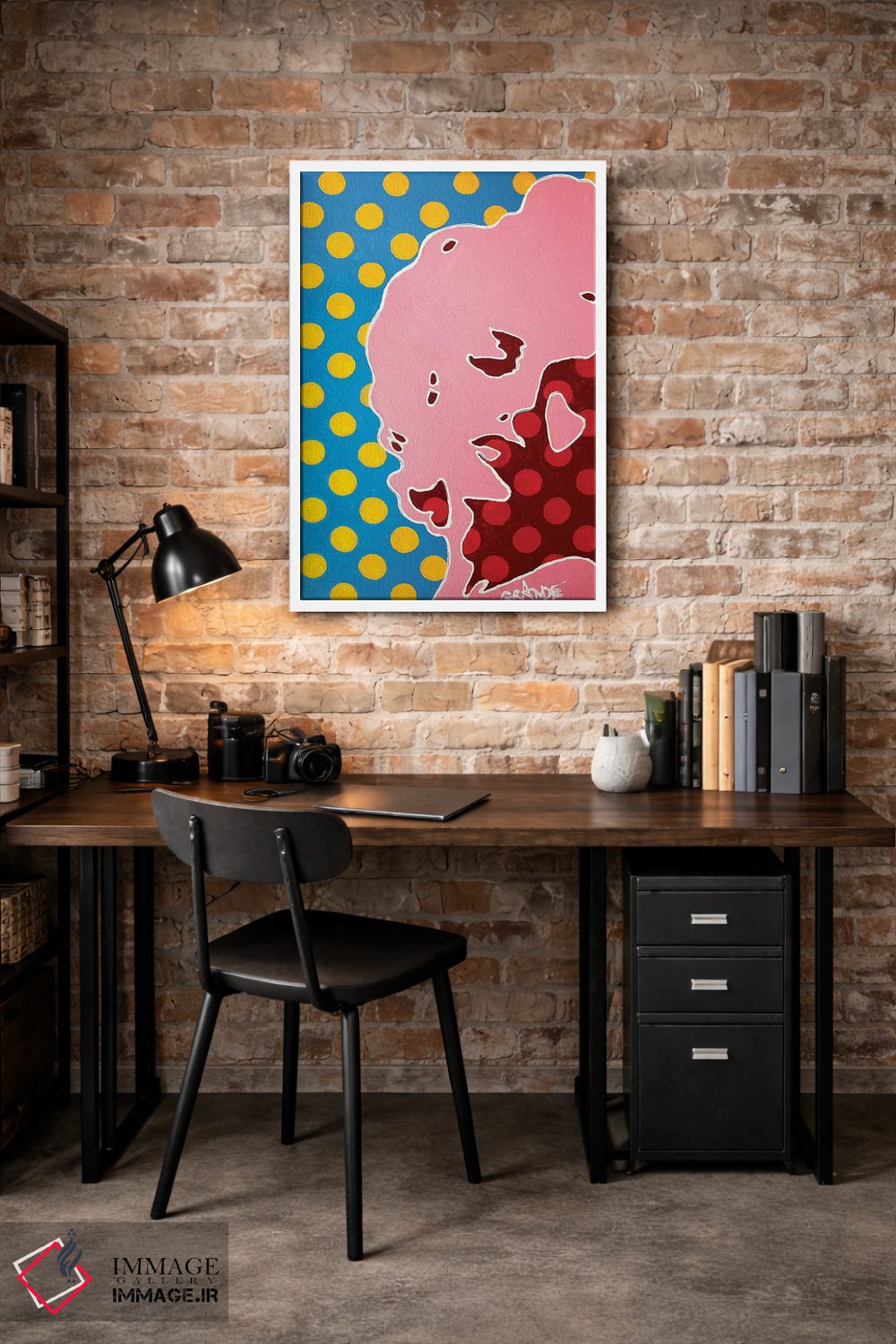 تابلو دکوراتیو شهوانیت اثر آلا گرانده - D2W