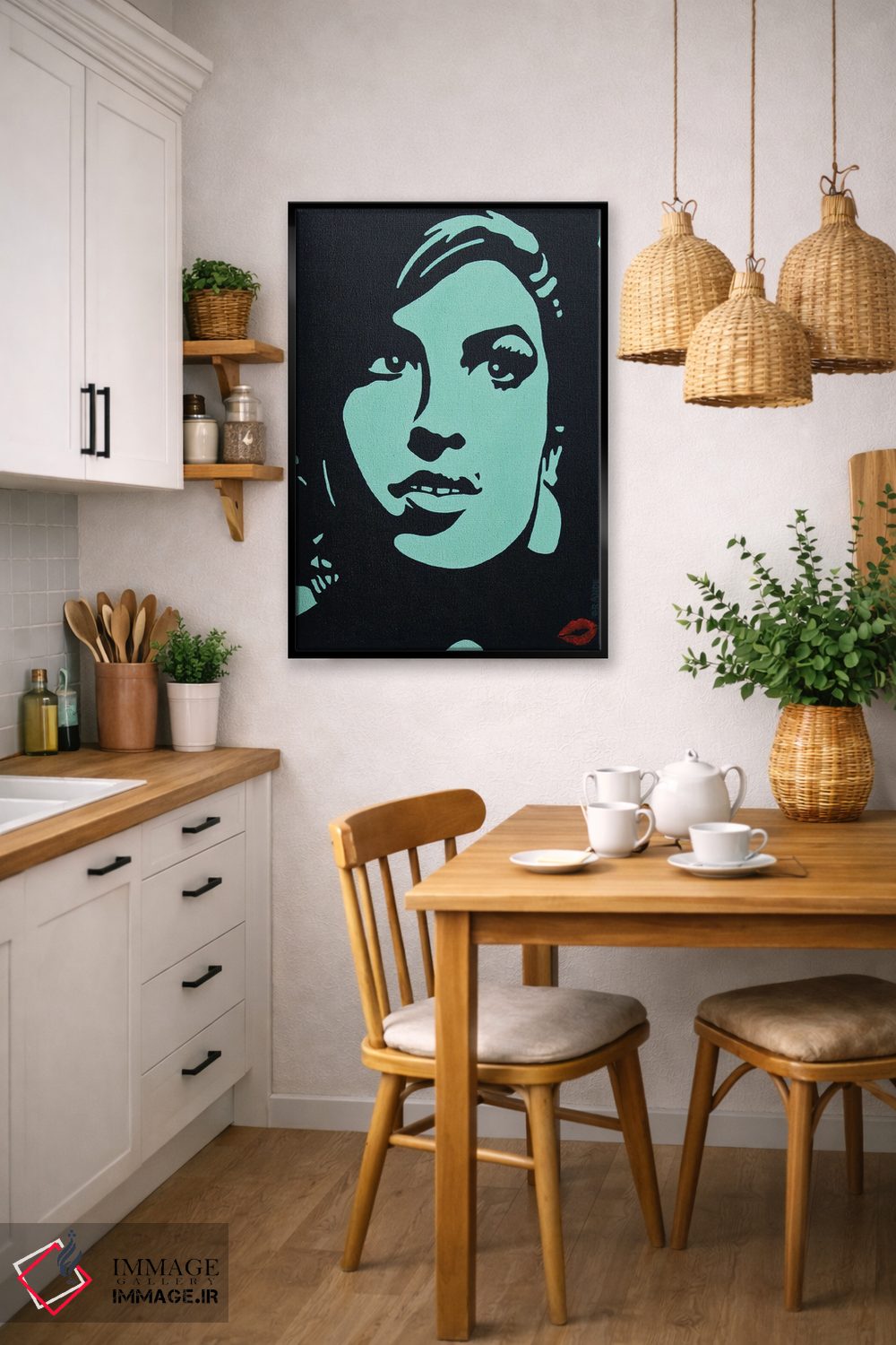 تابلو دکوراتیو امی واینهاوس اثر آلا گرانده - D6B