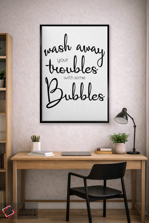 تابلو دکوراتیو بشوی و پاک کن اثر لورن گیبونز - D2B