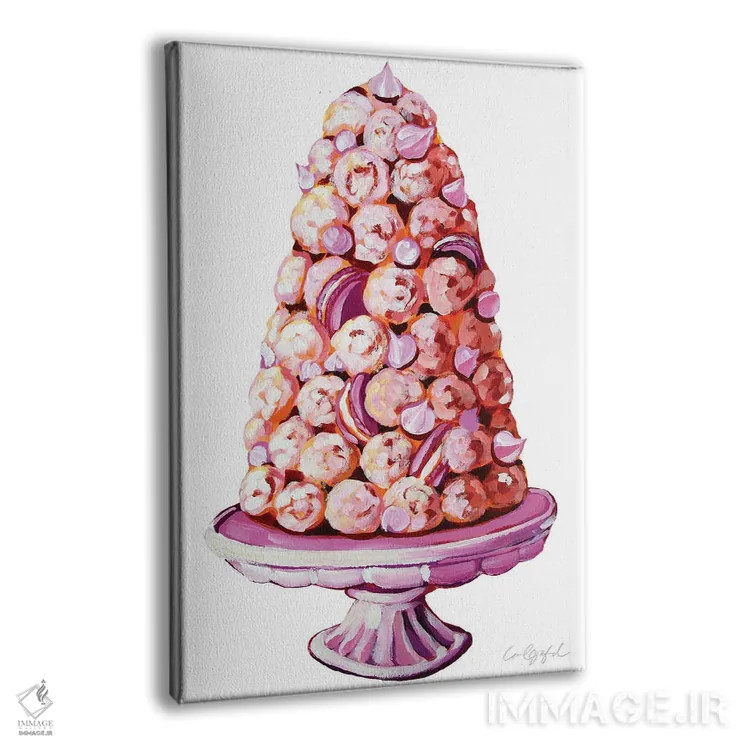 تابلو دکوراتیو کروکمبوش اثر لورل گرینفیلد - نمای پرسپکتیو محصول