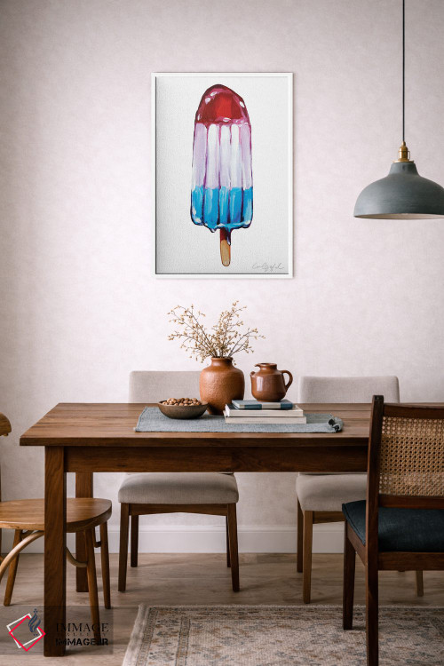 تابلو دکوراتیو بستنی موشکی اثر لورل گرینفیلد - D5W