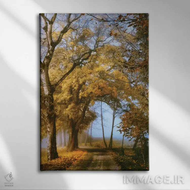 تابلو دکوراتیو راهی به سوی تو اثر لارس فان ده خور - نمای روبهرو روی دیوار