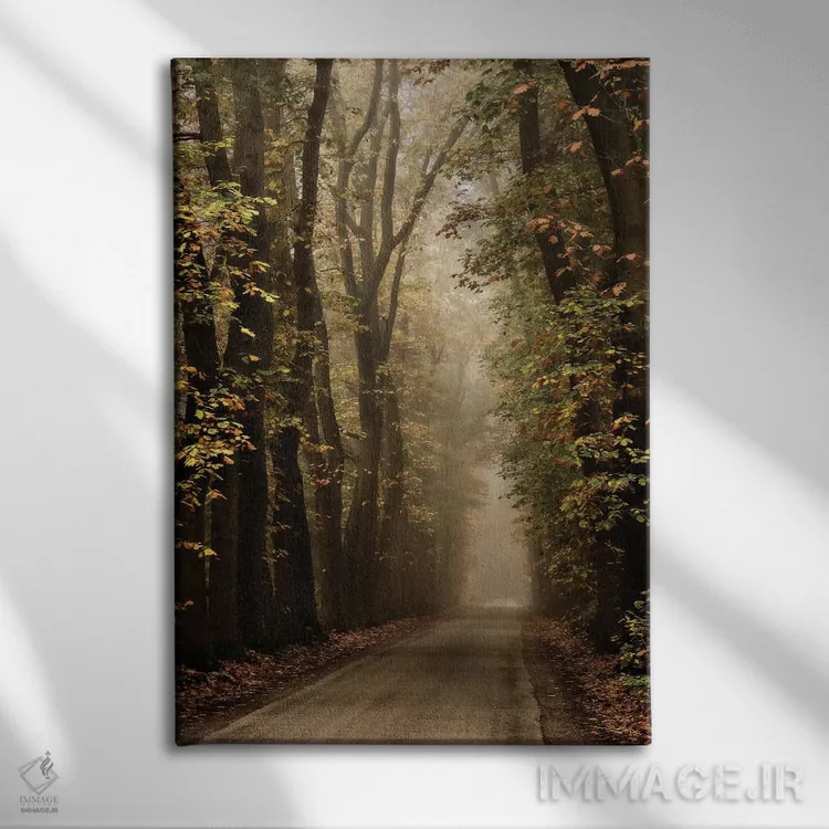 تابلو دکوراتیو فولیا اثر لارس فان ده خور - نمای روبهرو روی دیوار