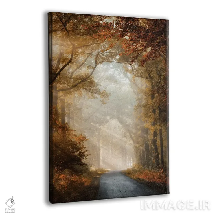 تابلو دکوراتیو خوشبختی این است اثر لارس فان ده خور - نمای پرسپکتیو محصول