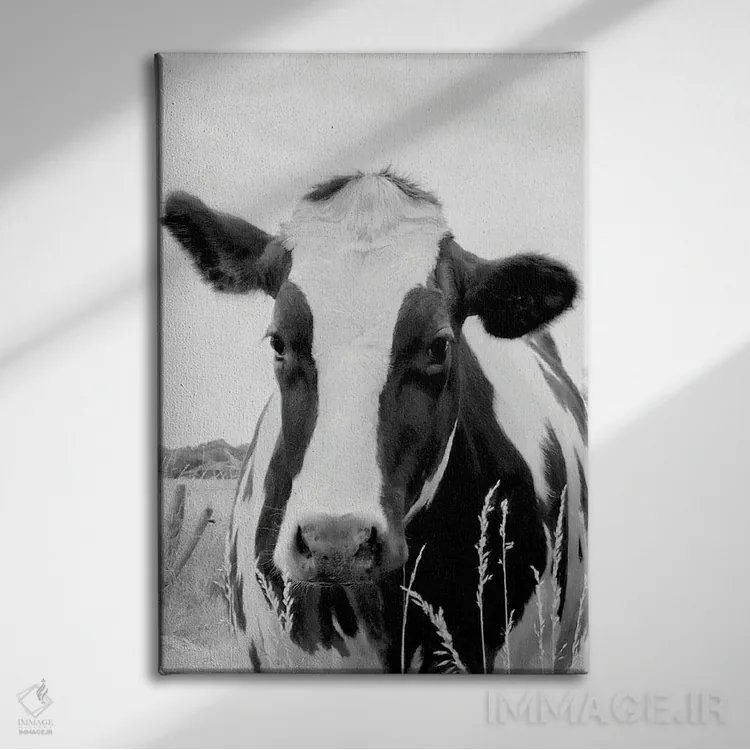 تابلو دکوراتیو در چراگاه اثر لارس فان ده خور - نمای روبهرو روی دیوار