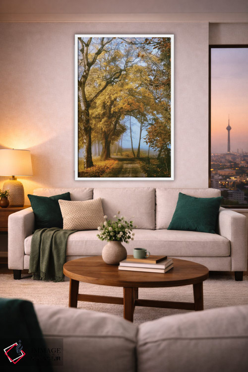 تابلو دکوراتیو راهی به سوی تو اثر لارس فان ده خور - D1W