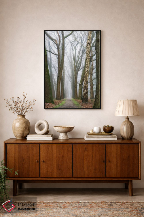 تابلو دکوراتیو در پایان، آغازی نو خواهی یافت اثر لارس فان ده خور - D1B