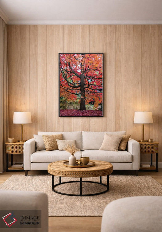 تابلو دکوراتیو افرا شگفت انگیز اثر لارس فان ده خور - D1B