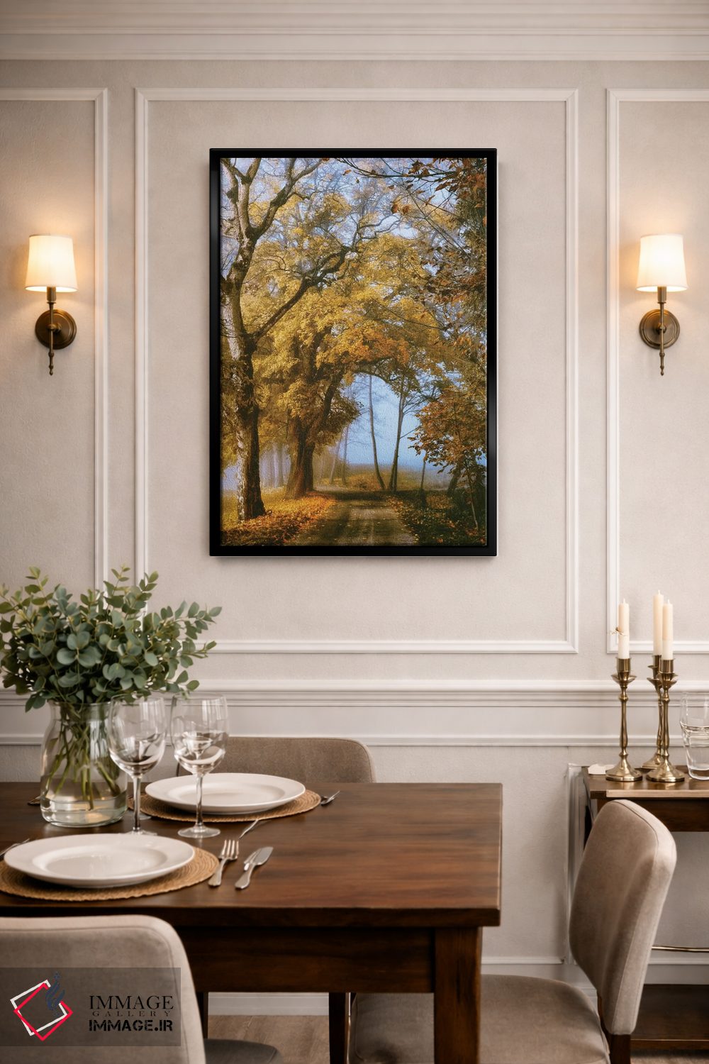 تابلو دکوراتیو راهی به سوی تو اثر لارس فان ده خور - D2B