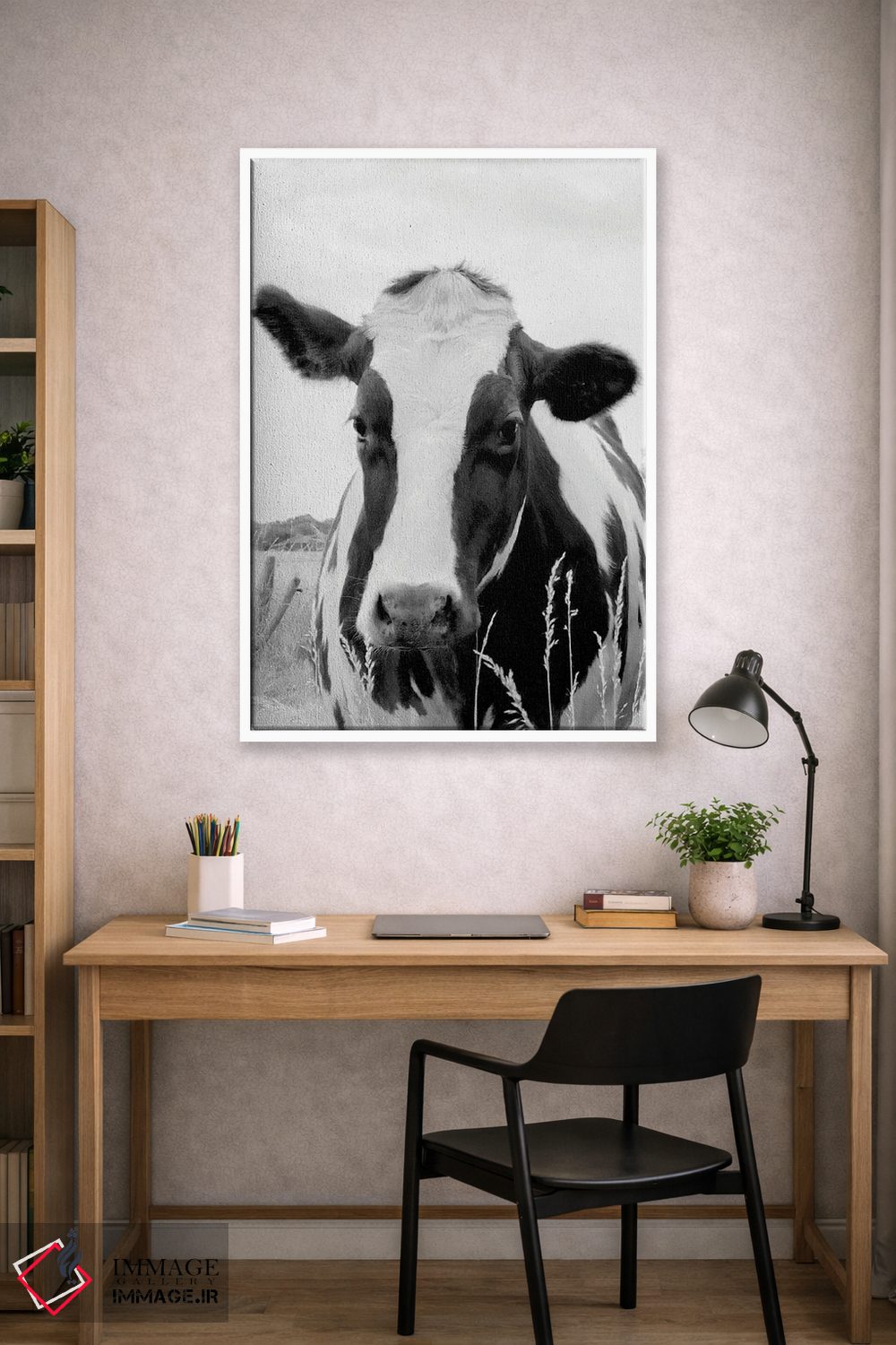 تابلو دکوراتیو در چراگاه اثر لارس فان ده خور - D1W