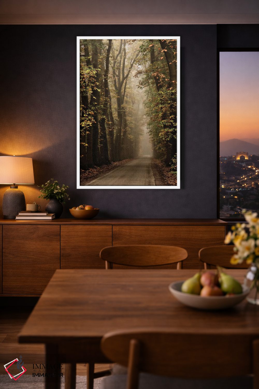 تابلو دکوراتیو فولیا اثر لارس فان ده خور - D3W