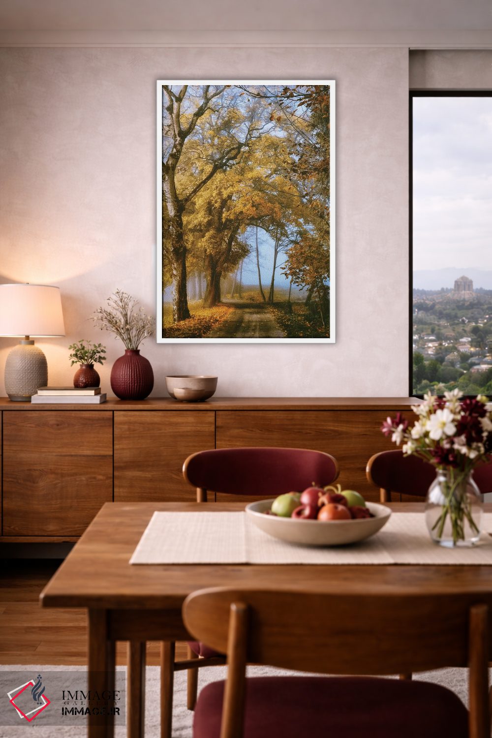 تابلو دکوراتیو راهی به سوی تو اثر لارس فان ده خور - D4W