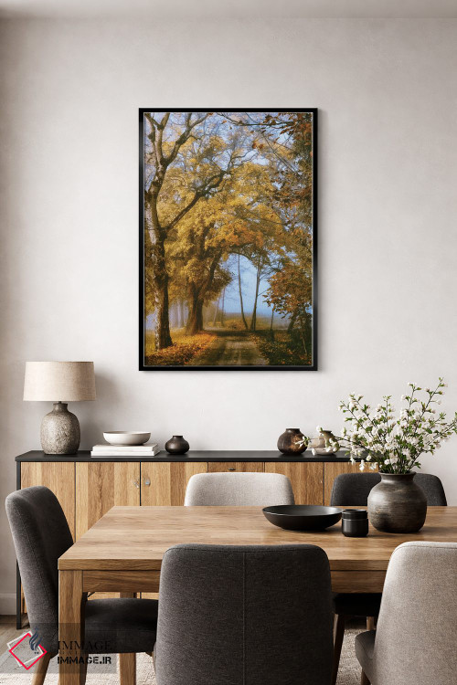 تابلو دکوراتیو راهی به سوی تو اثر لارس فان ده خور - D5B