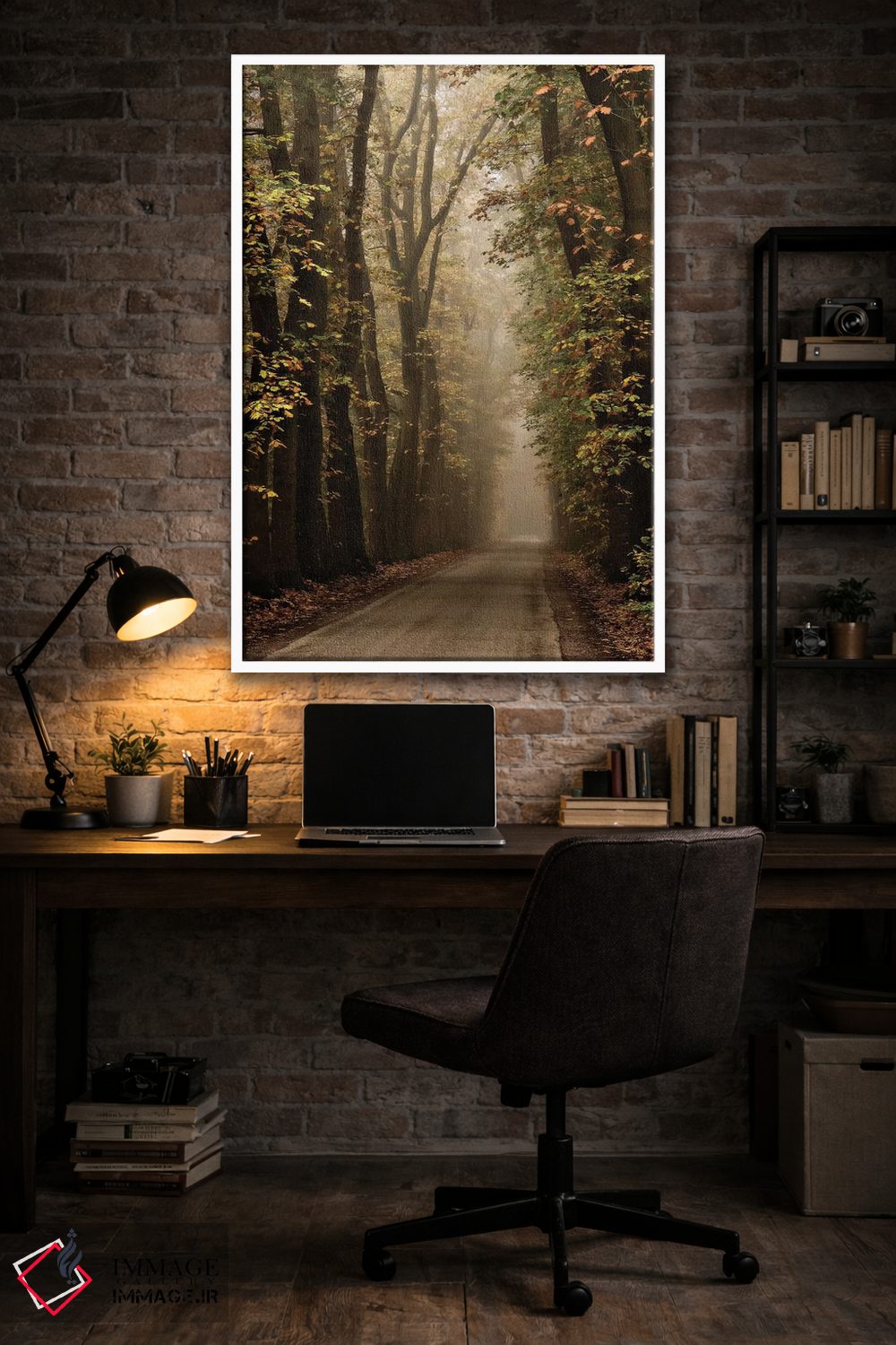 تابلو دکوراتیو فولیا اثر لارس فان ده خور - D4W