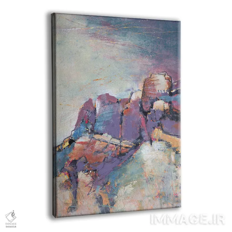 تابلو انتزاعی سدونای من اثر لوری هاف - نمای پرسپکتیو محصول
