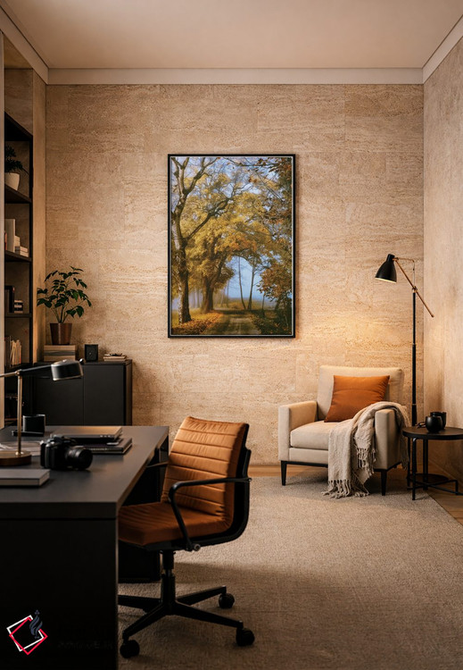 تابلو دکوراتیو راهی به سوی تو اثر لارس فان ده خور - D6B