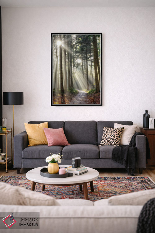 تابلو دکوراتیو پیچیدن به چپ می تواند درست باشد اثر لارس فان ده خور - D4B