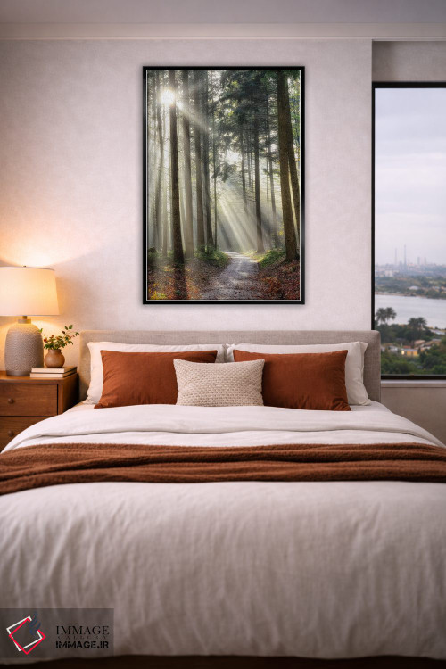 تابلو دکوراتیو پیچیدن به چپ می تواند درست باشد اثر لارس فان ده خور - D5B