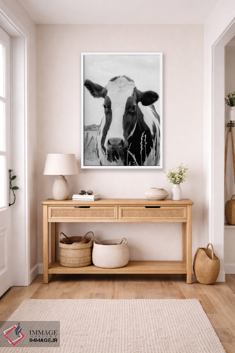 تابلو دکوراتیو در چراگاه اثر لارس فان ده خور - D5W