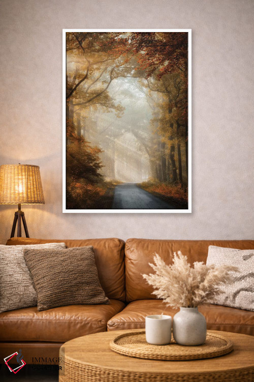 تابلو دکوراتیو خوشبختی این است اثر لارس فان ده خور - D3W