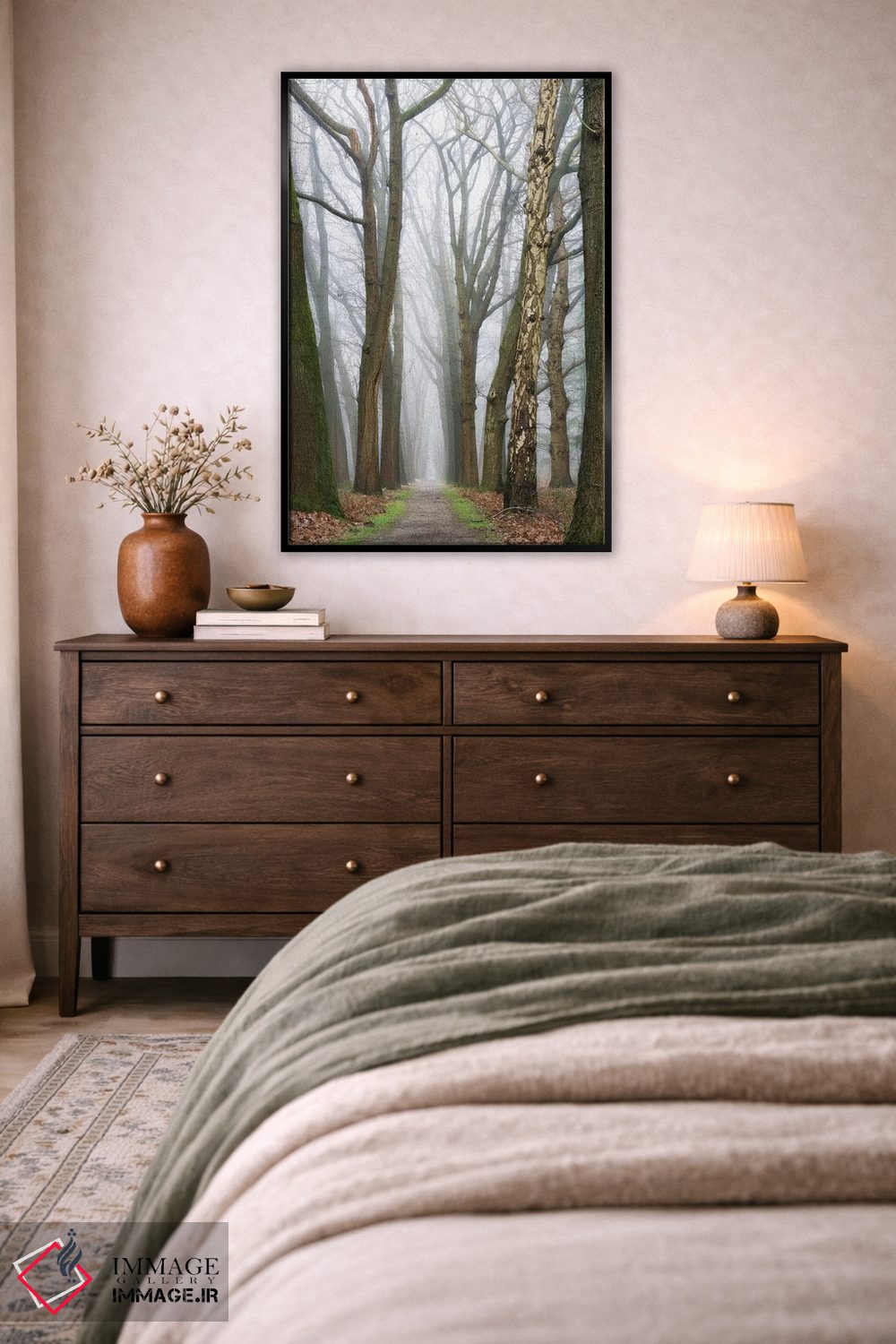 تابلو دکوراتیو در پایان، آغازی نو خواهی یافت اثر لارس فان ده خور - D6B