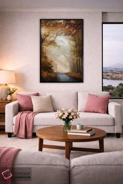 تابلو دکوراتیو خوشبختی این است اثر لارس فان ده خور - D4B