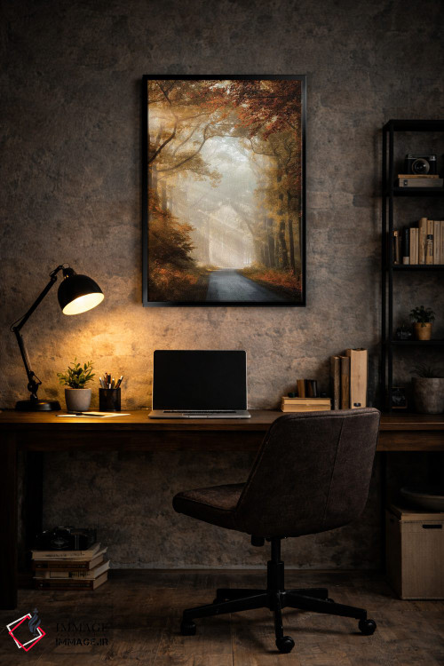 تابلو دکوراتیو خوشبختی این است اثر لارس فان ده خور - D6B