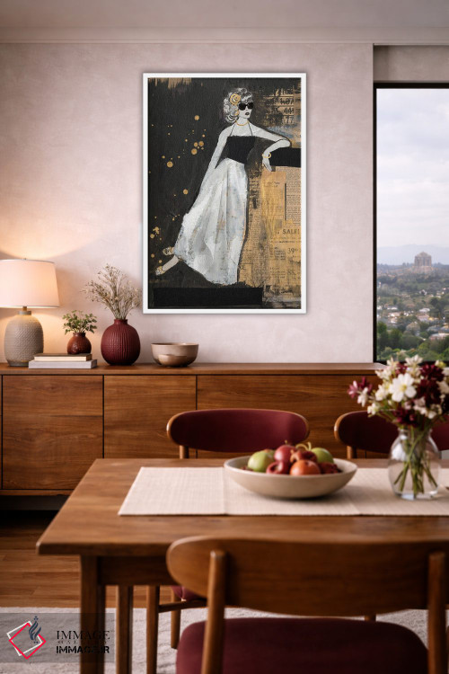 تابلو مدرن جذابیت ۲ اثر آلیشیا لانگلی - D5W