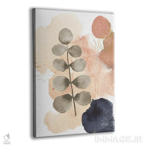 تابلو انتزاعی طبیعت آرام II اثر لورا هورن - نمای پرسپکتیو محصول