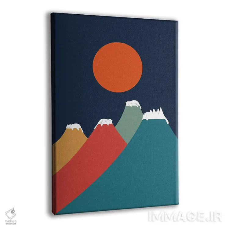 تابلو مدرن چشم انداز گربه X اثر لیم هنگ سوی - نمای پرسپکتیو محصول