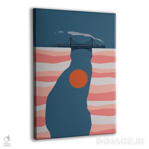 تابلو مدرن چشم انداز گربه XIV اثر لیم هنگ سوی - نمای پرسپکتیو محصول