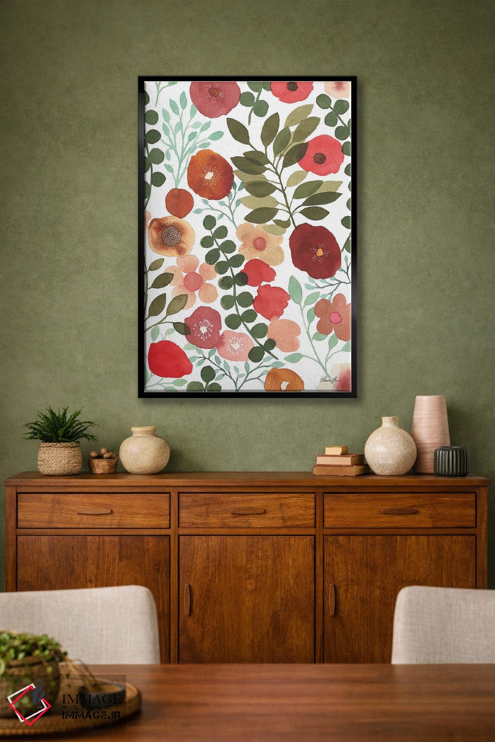 تابلو دکوراتیو رقص باغ II اثر لورا هورن - D2B