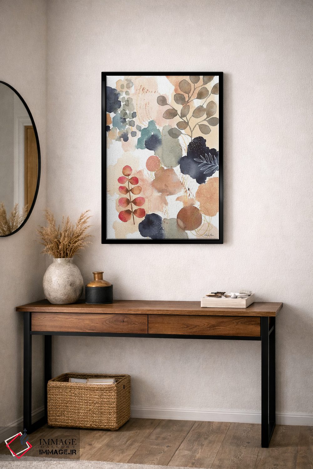 تابلو انتزاعی طبیعت آرام IV اثر لورا هورن - D4B