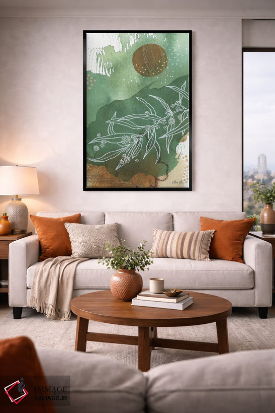 تابلو انتزاعی Nature Abstract II,جزئیات، انتزاع طبیعت II اثر لورا هورن - D2B