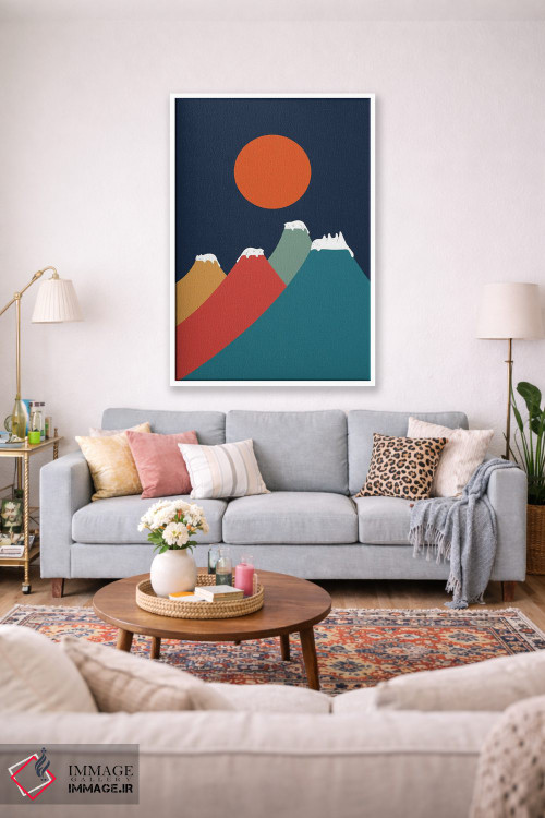 تابلو مدرن چشم انداز گربه X اثر لیم هنگ سوی - D1W