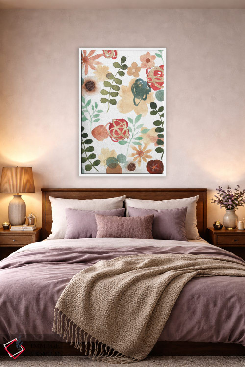 تابلو انتزاعی رقص باغ VI اثر لورا هورن - D3W