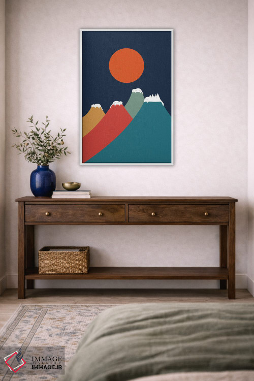 تابلو مدرن چشم انداز گربه X اثر لیم هنگ سوی - D2W