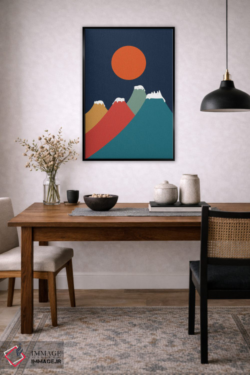 تابلو مدرن چشم انداز گربه X اثر لیم هنگ سوی - D5B