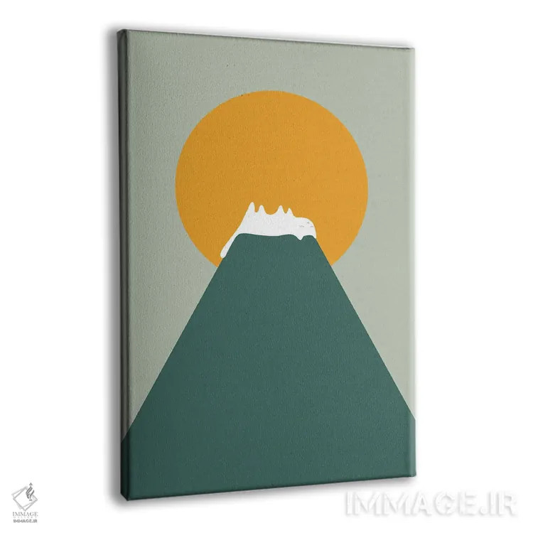 تابلو مینیمال چشم انداز گربه XXVIII-C اثر لیم هنگ سوی - نمای پرسپکتیو محصول