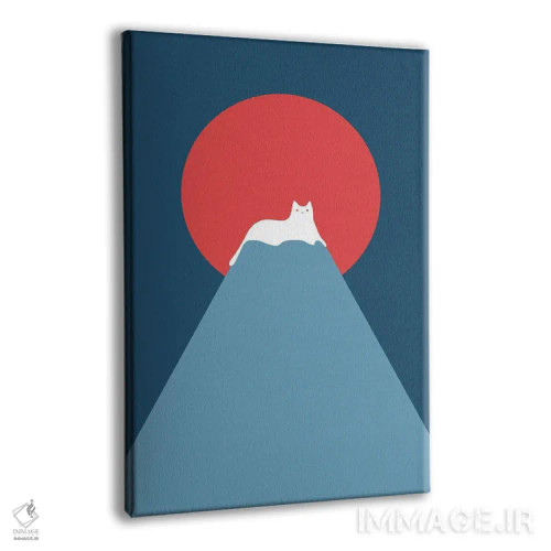 تابلو مینیمال چشم انداز گربه XXVIII-D اثر لیم هنگ سوی - نمای پرسپکتیو محصول